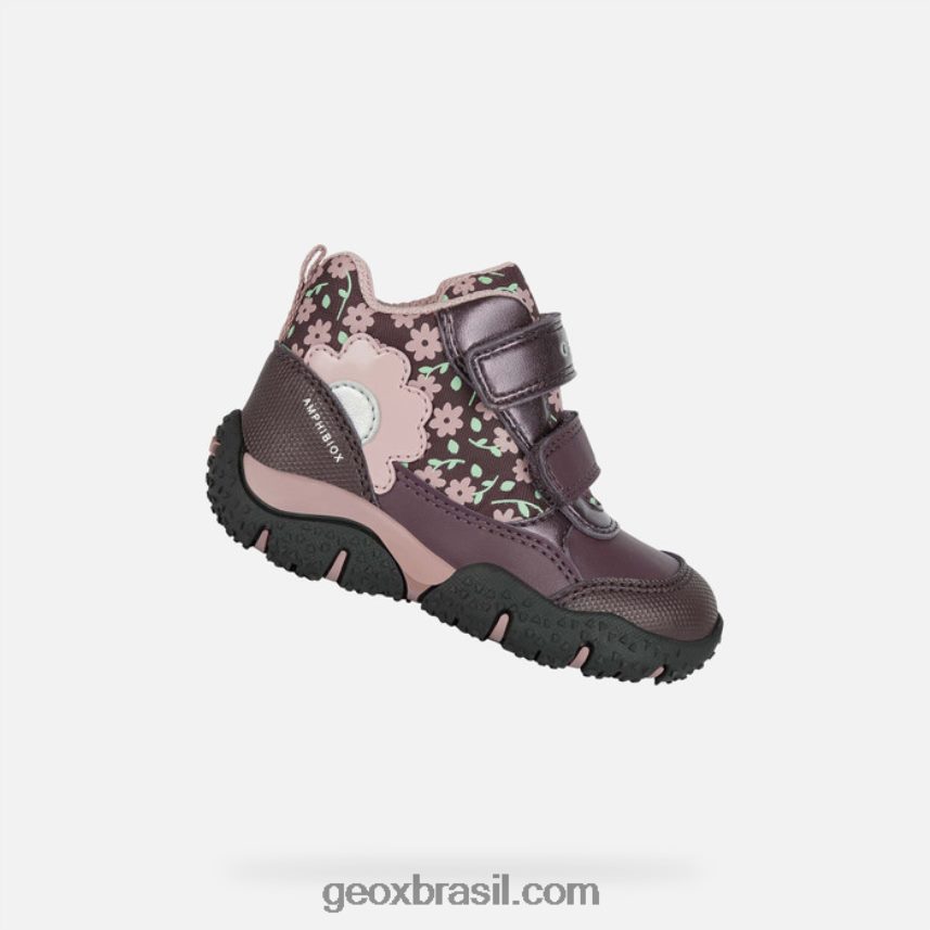 báltico abx criança ameixa/rosa escuro Geox 28TF8X1482