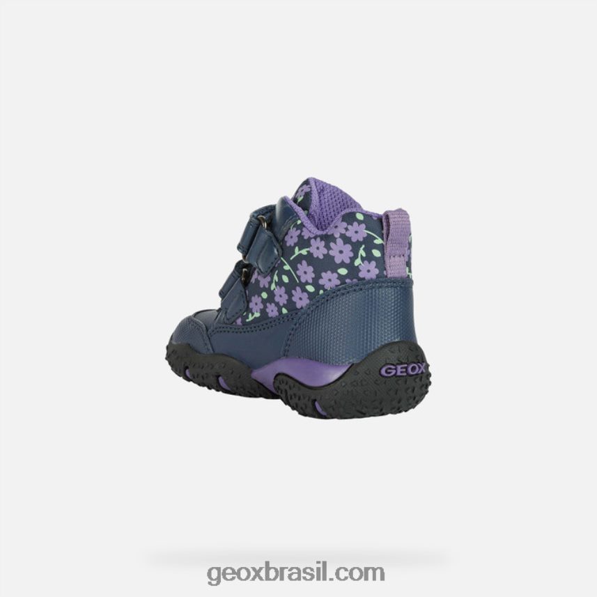 báltico abx criança marinho/roxo Geox 28TF8X1481