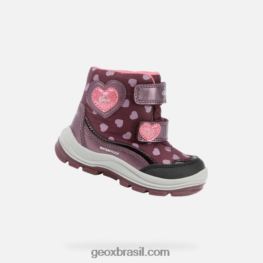 criança flanfil ameixa seca Geox 28TF8X1637