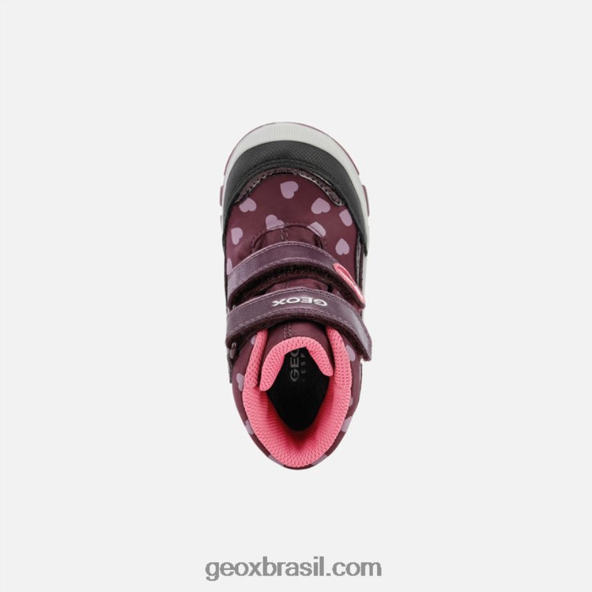 criança flanfil ameixa seca Geox 28TF8X1637