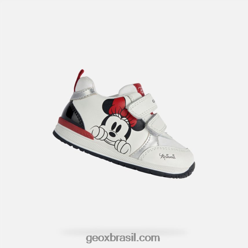 bebê rishon Branco preto Geox 28TF8X1577