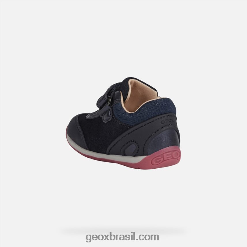 cada menina marinho escuro/fúcsia Geox 28TF8X1656