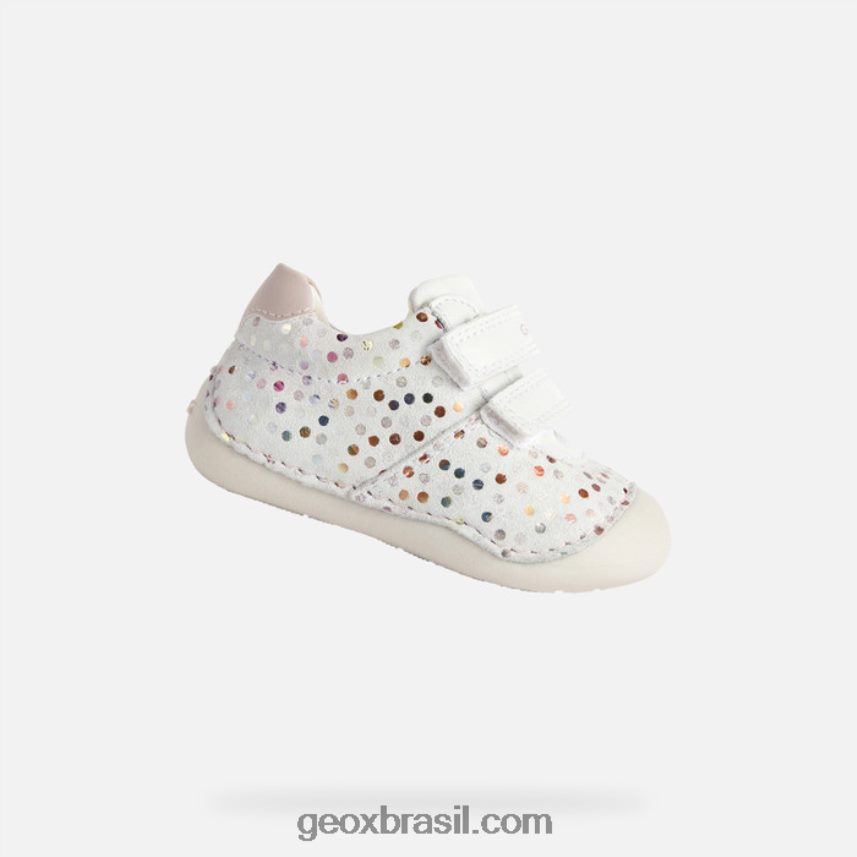 criança tutim branco/rosa claro Geox 28TF8X1613
