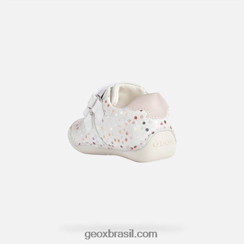 criança tutim branco/rosa claro Geox 28TF8X1613