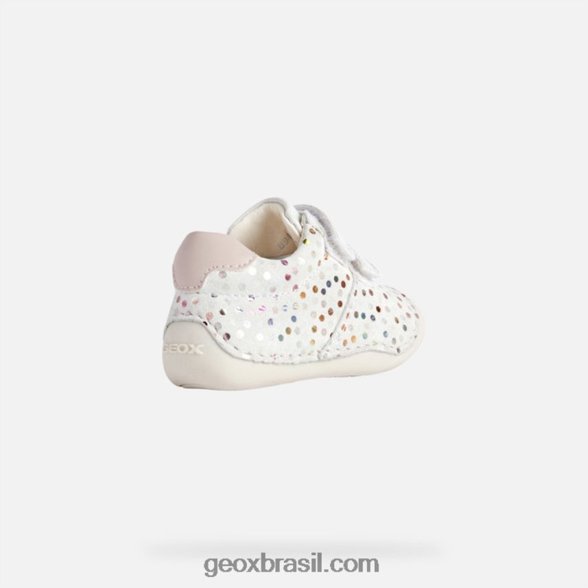 criança tutim branco/rosa claro Geox 28TF8X1613
