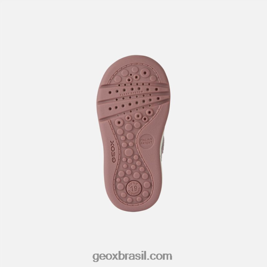 menina grande rosa escuro/prata Geox 28TF8X1510