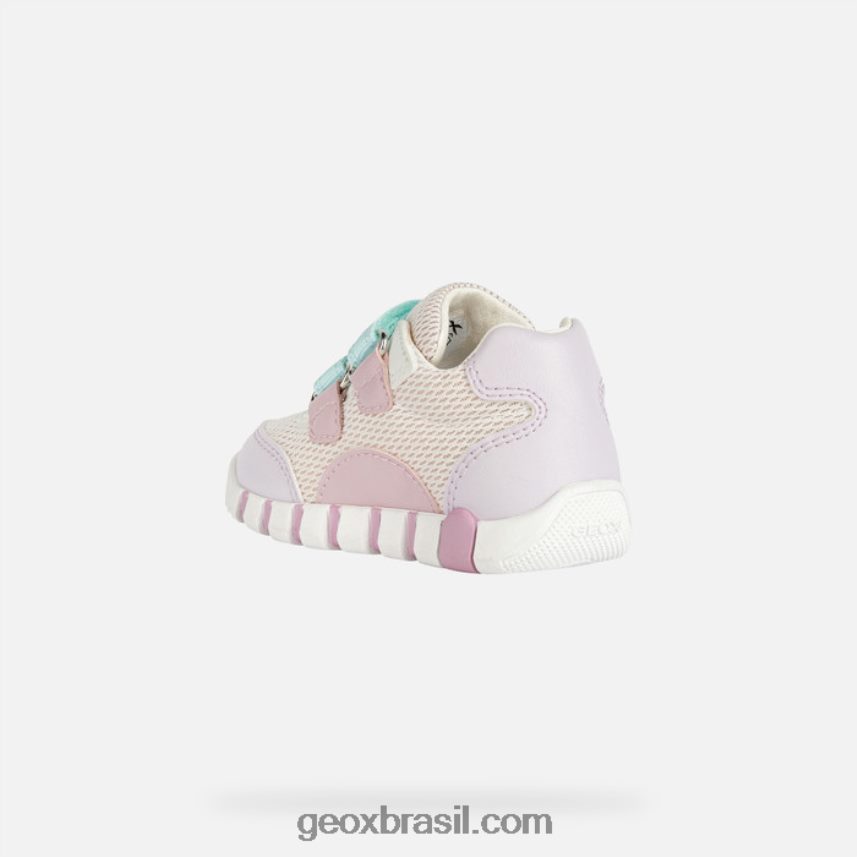 menina iupidoo rosa/lilás Geox 28TF8X1547
