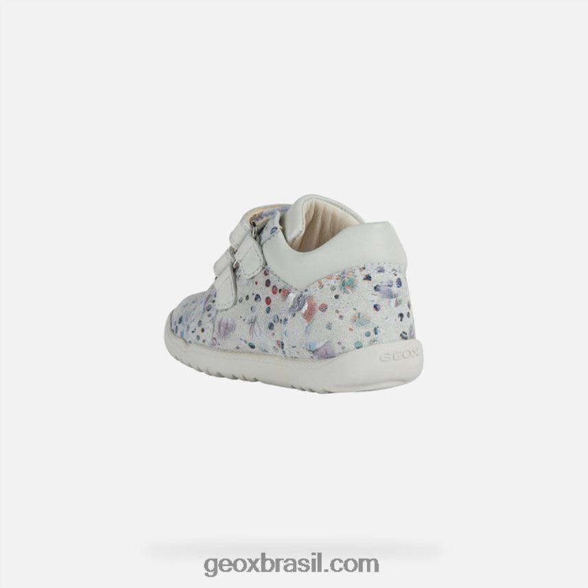 menina macchia branco Geox 28TF8X1585
