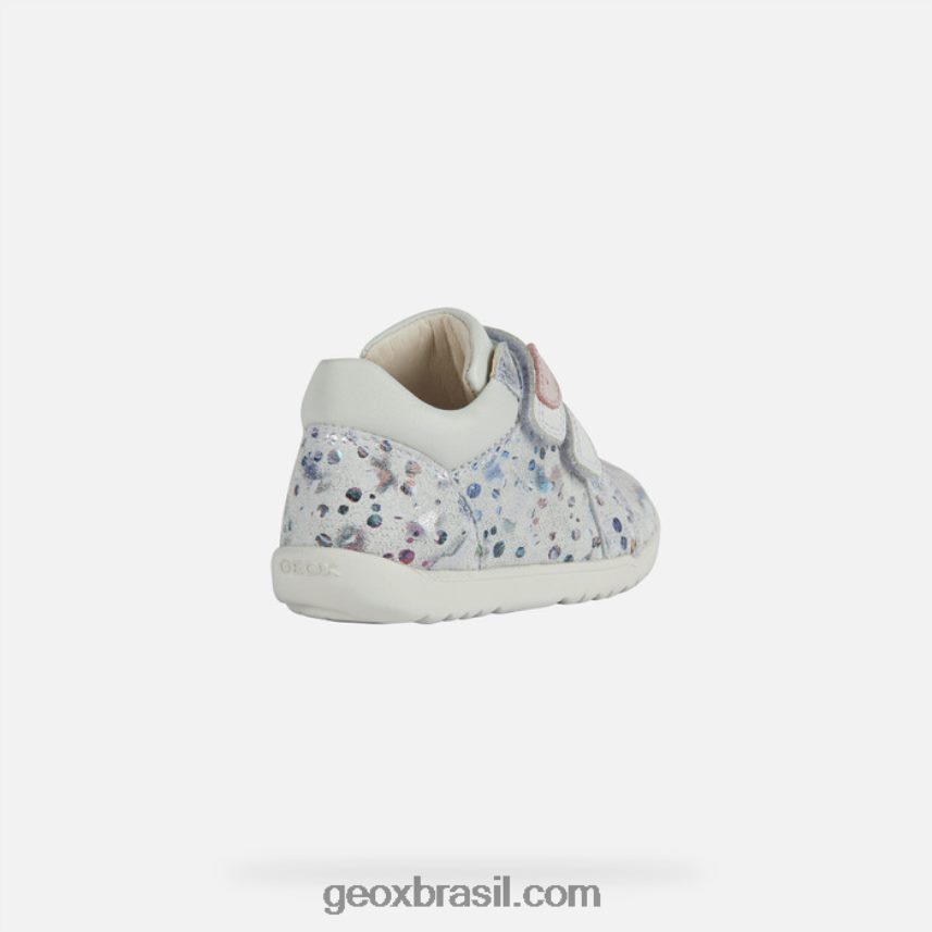 menina macchia branco Geox 28TF8X1585