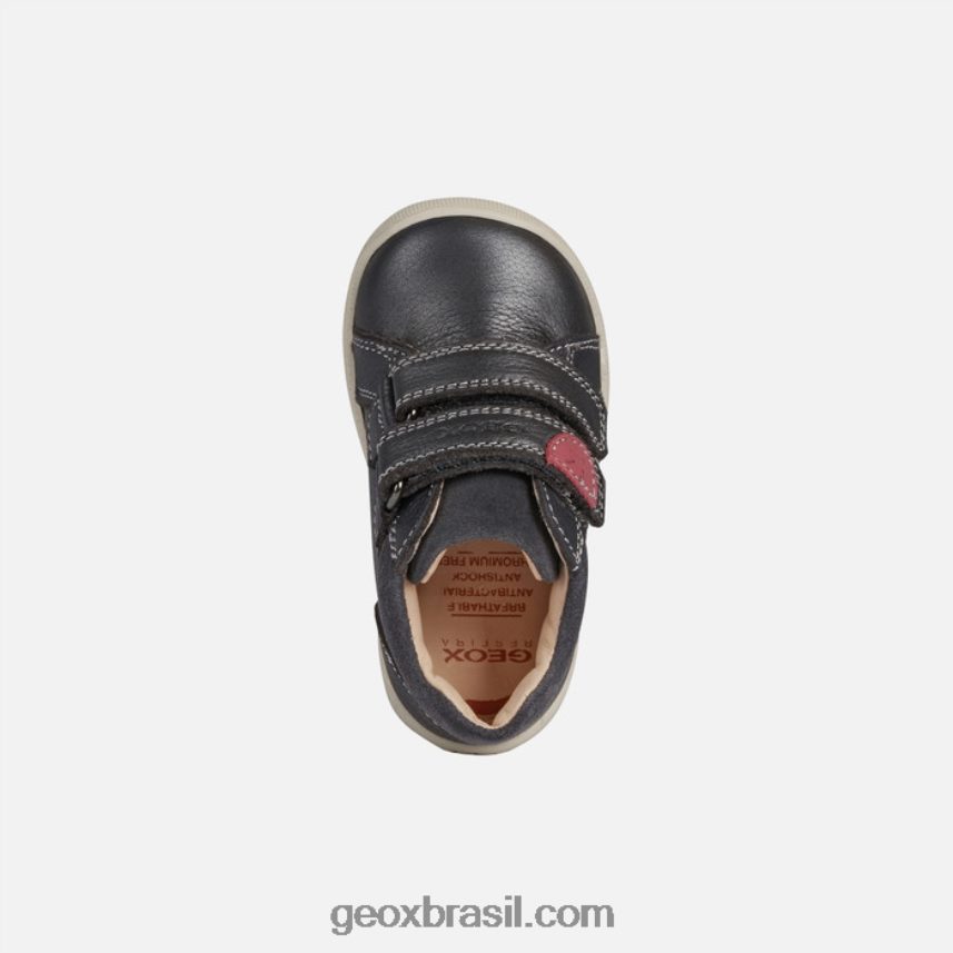 menina macchia cinza escuro Geox 28TF8X1546