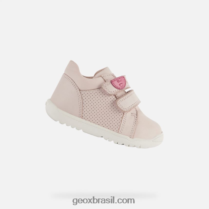 menina macchia rosa claro Geox 28TF8X1611