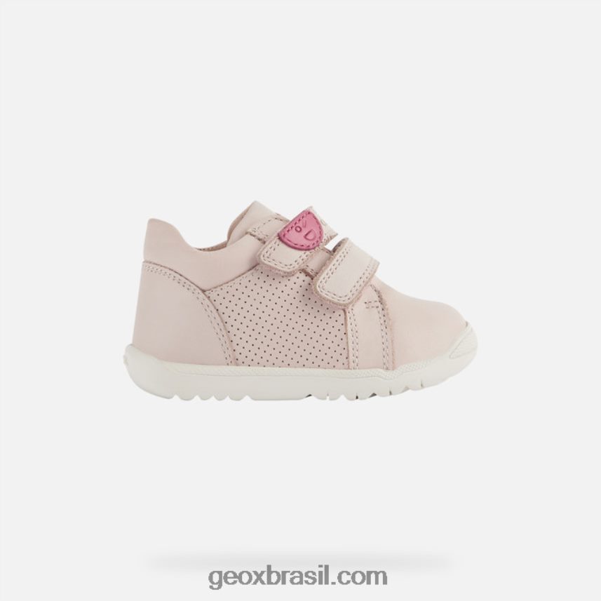 menina macchia rosa claro Geox 28TF8X1611