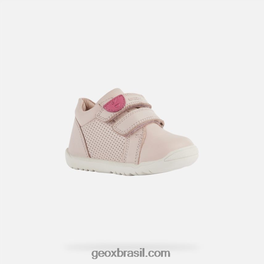 menina macchia rosa claro Geox 28TF8X1611