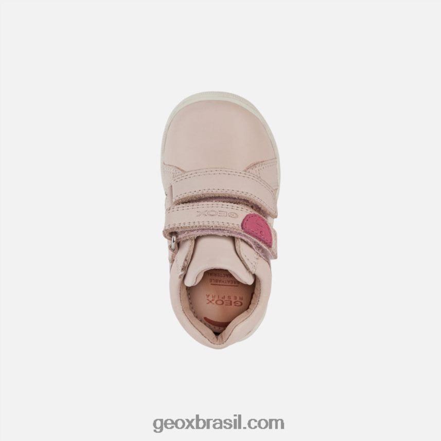 menina macchia rosa claro Geox 28TF8X1611