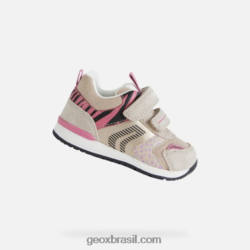 rishon menina bege/fúcsia Geox 28TF8X1642