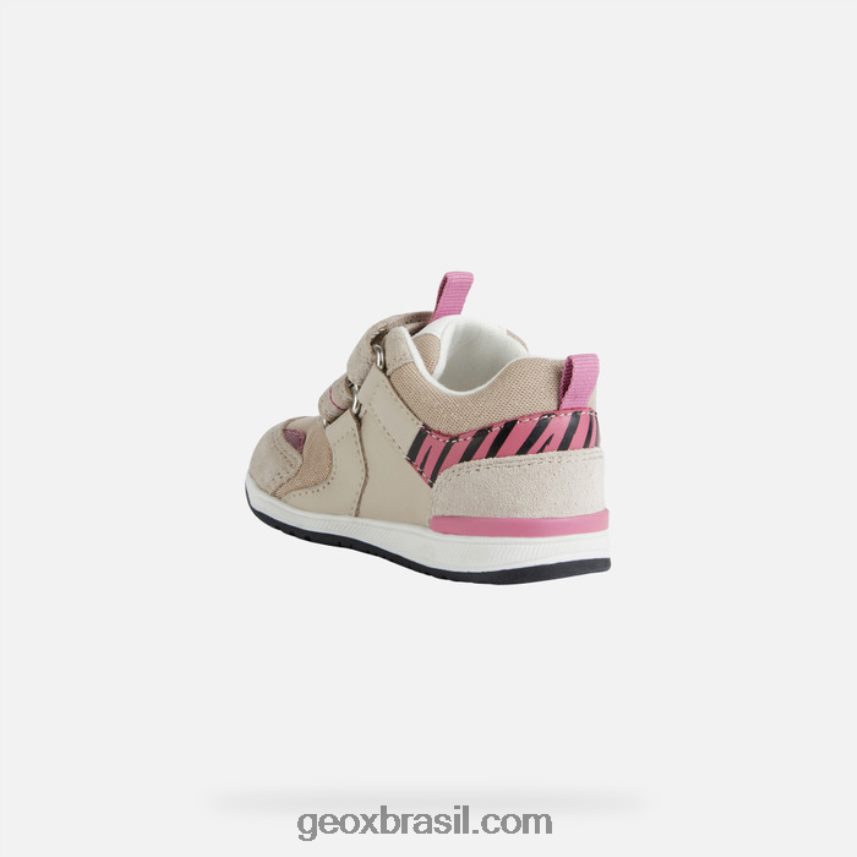 rishon menina bege/fúcsia Geox 28TF8X1642