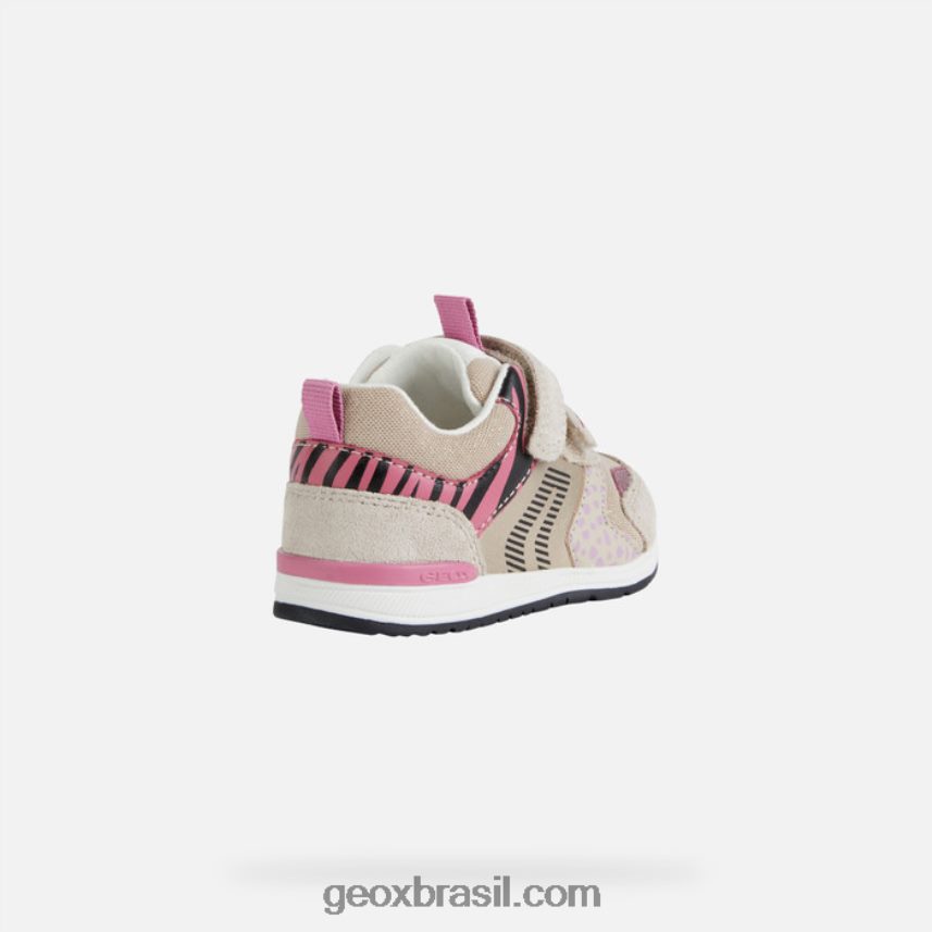 rishon menina bege/fúcsia Geox 28TF8X1642