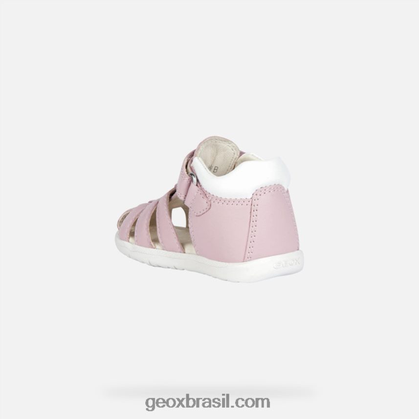 sandália macchia baby rosa Geox 28TF8X1462