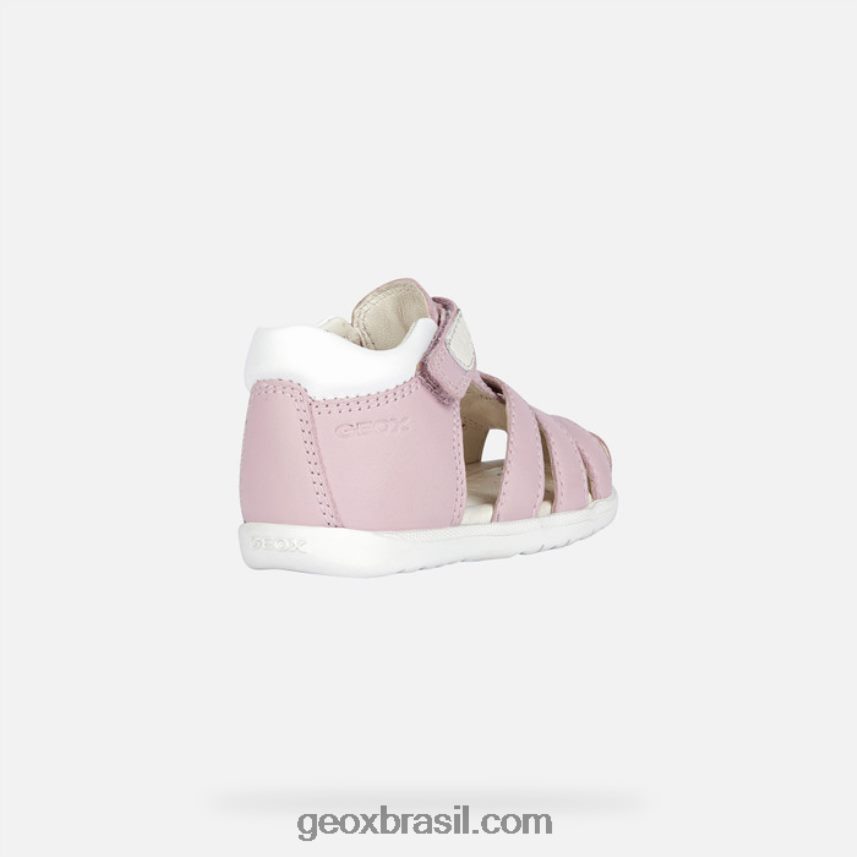 sandália macchia baby rosa Geox 28TF8X1462