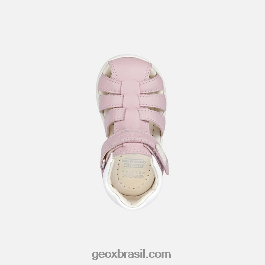 sandália macchia baby rosa Geox 28TF8X1462