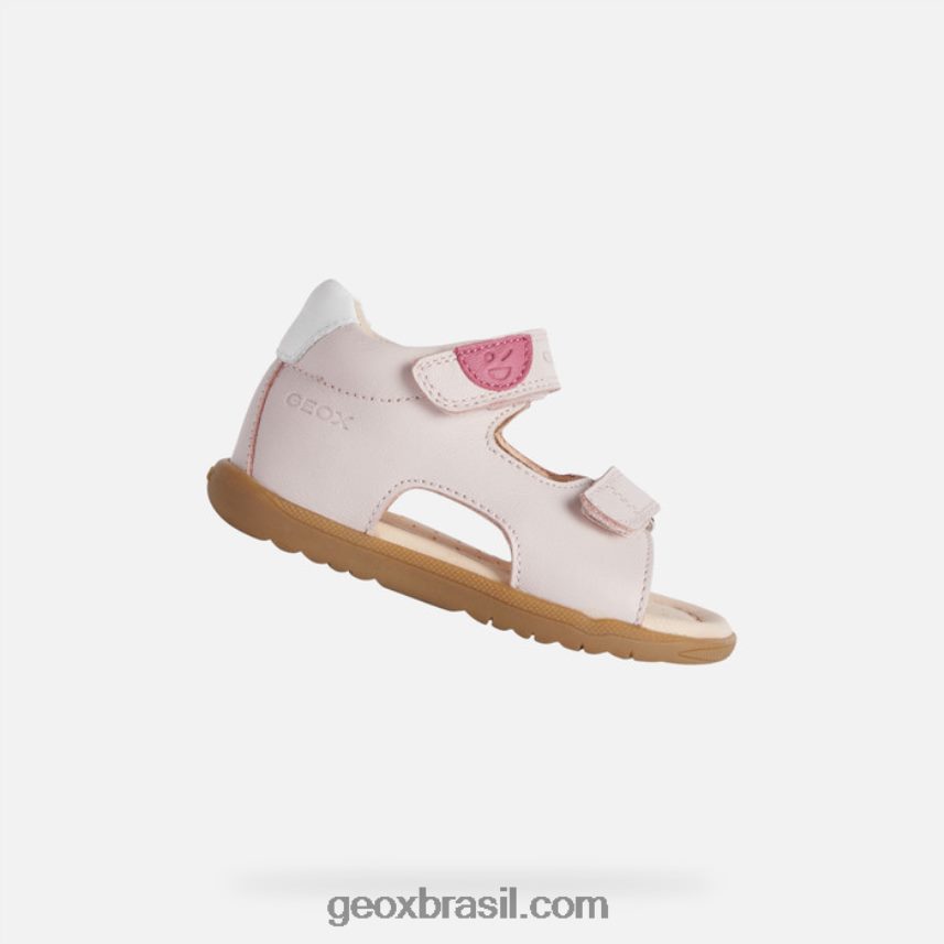 sandália macchia baby rosa claro Geox 28TF8X1617