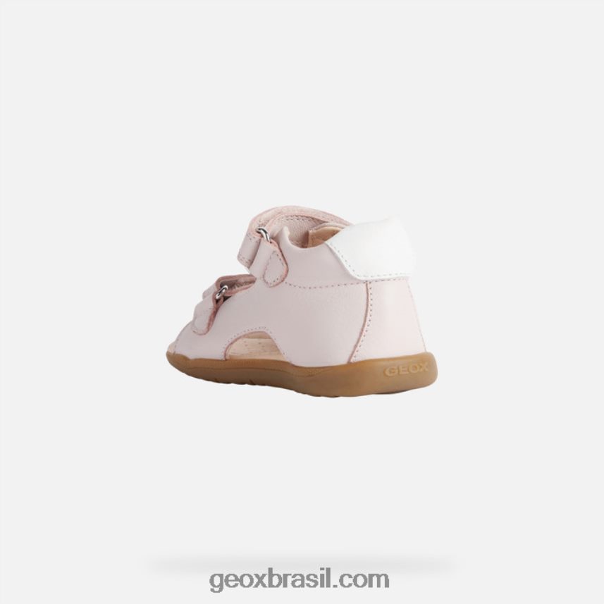 sandália macchia baby rosa claro Geox 28TF8X1617