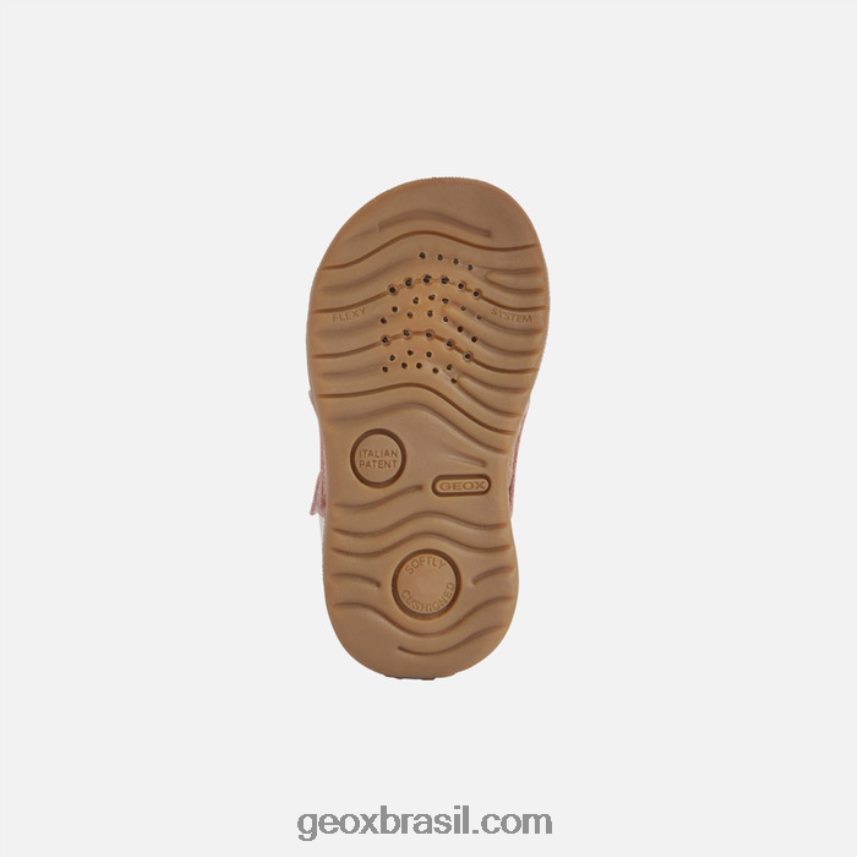 sandália macchia baby rosa claro Geox 28TF8X1617