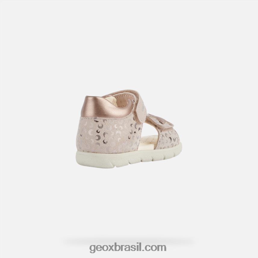 sandália alul criança rosa claro Geox 28TF8X1600