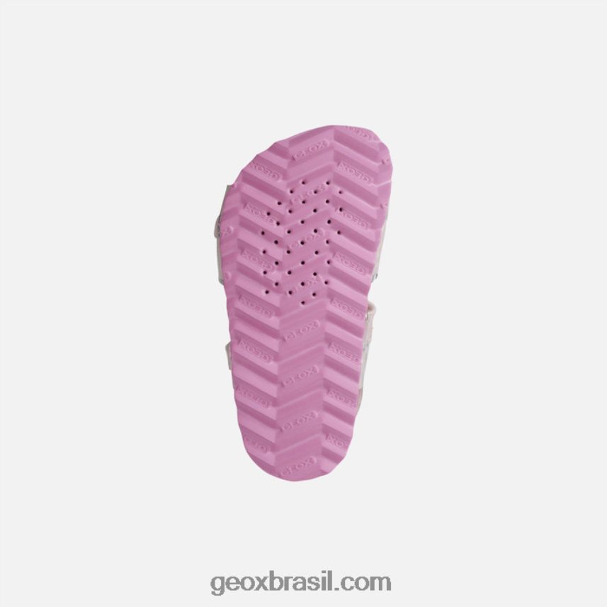 sandália giz criança rosa claro/fúcsia Geox 28TF8X1631