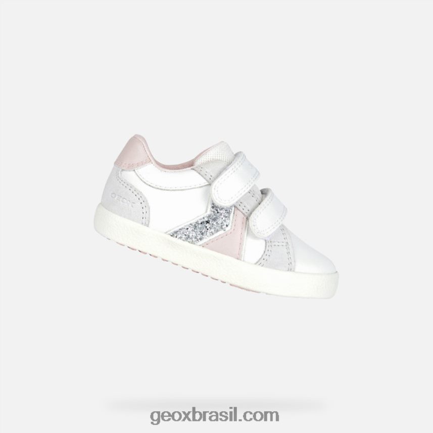 Kilwi criança branco/rosa claro Geox 28TF8X2015