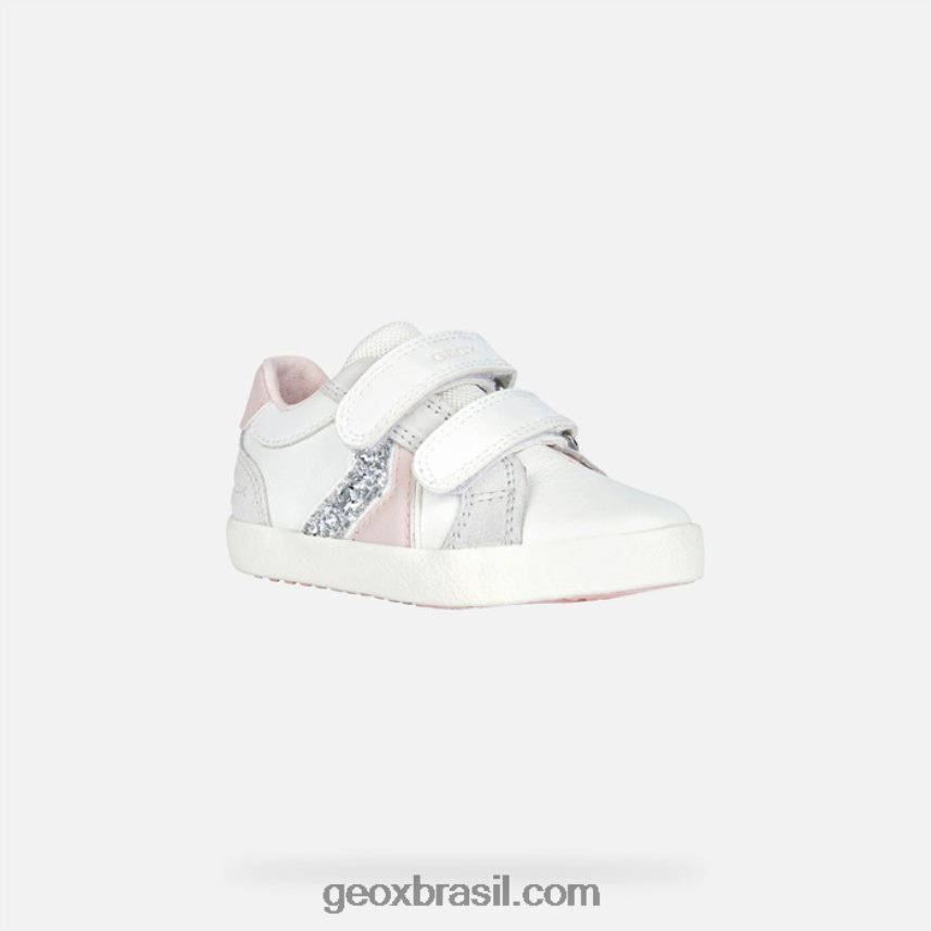 Kilwi criança branco/rosa claro Geox 28TF8X2015