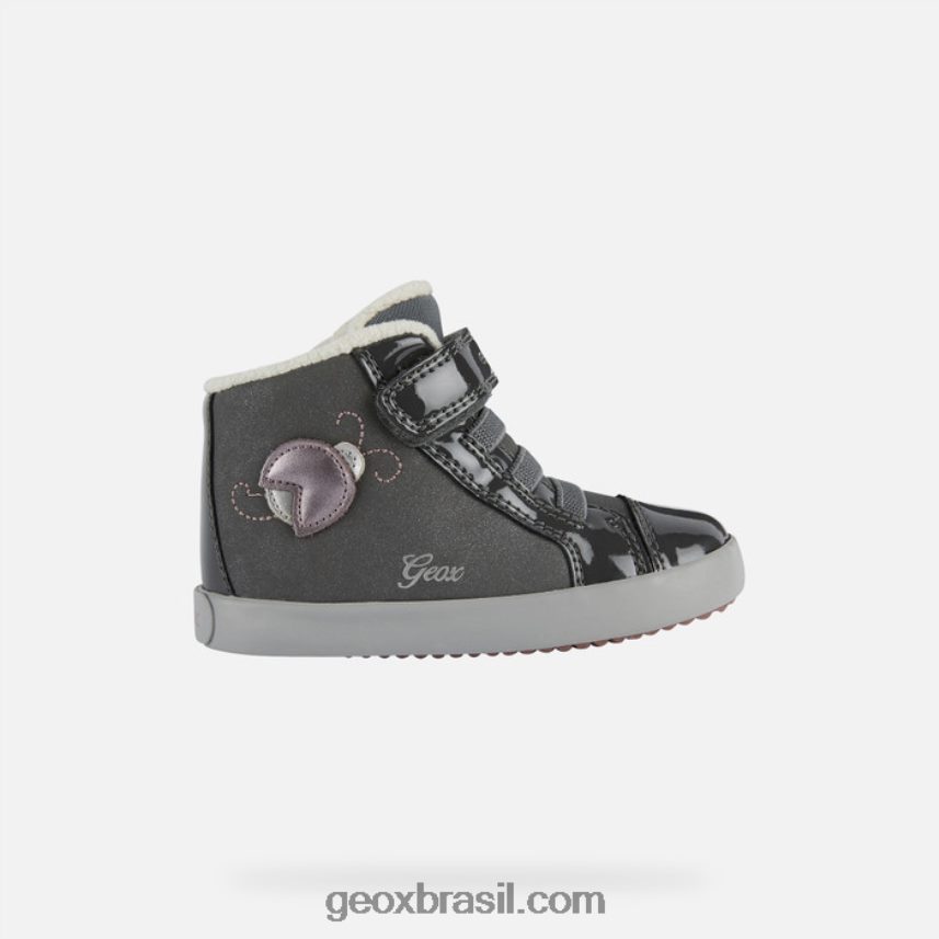 criança gisli cinza escuro/ameixa clara Geox 28TF8X1571