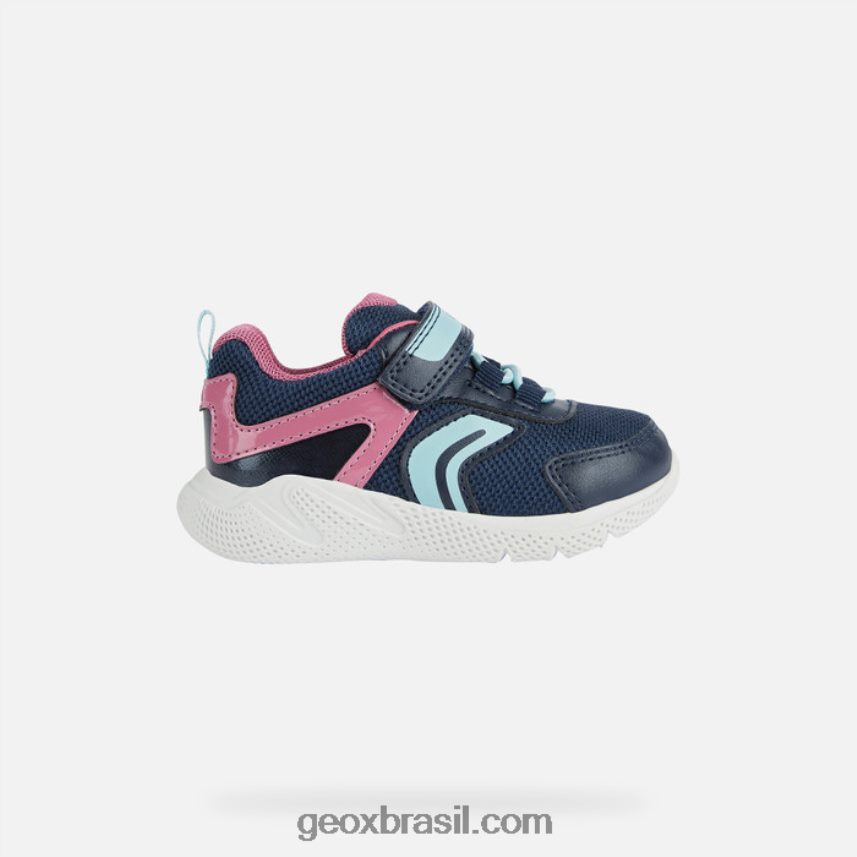 criança sprintye marinho/fúcsia Geox 28TF8X1488