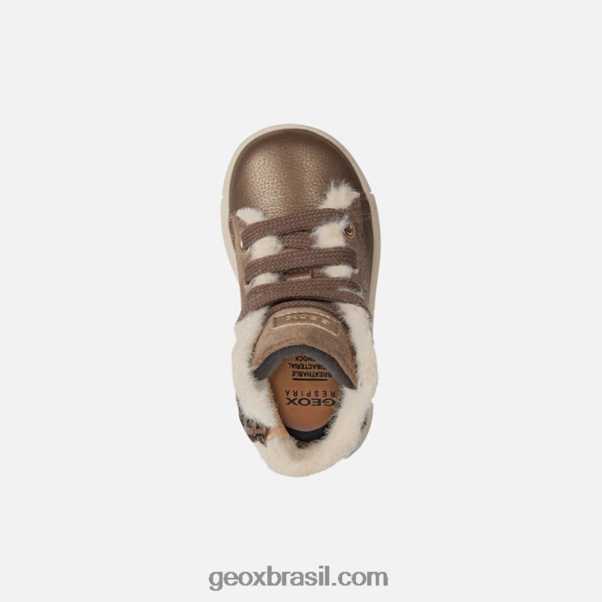 criança trottola cinza fumê/esbranquiçado Geox 28TF8X2030