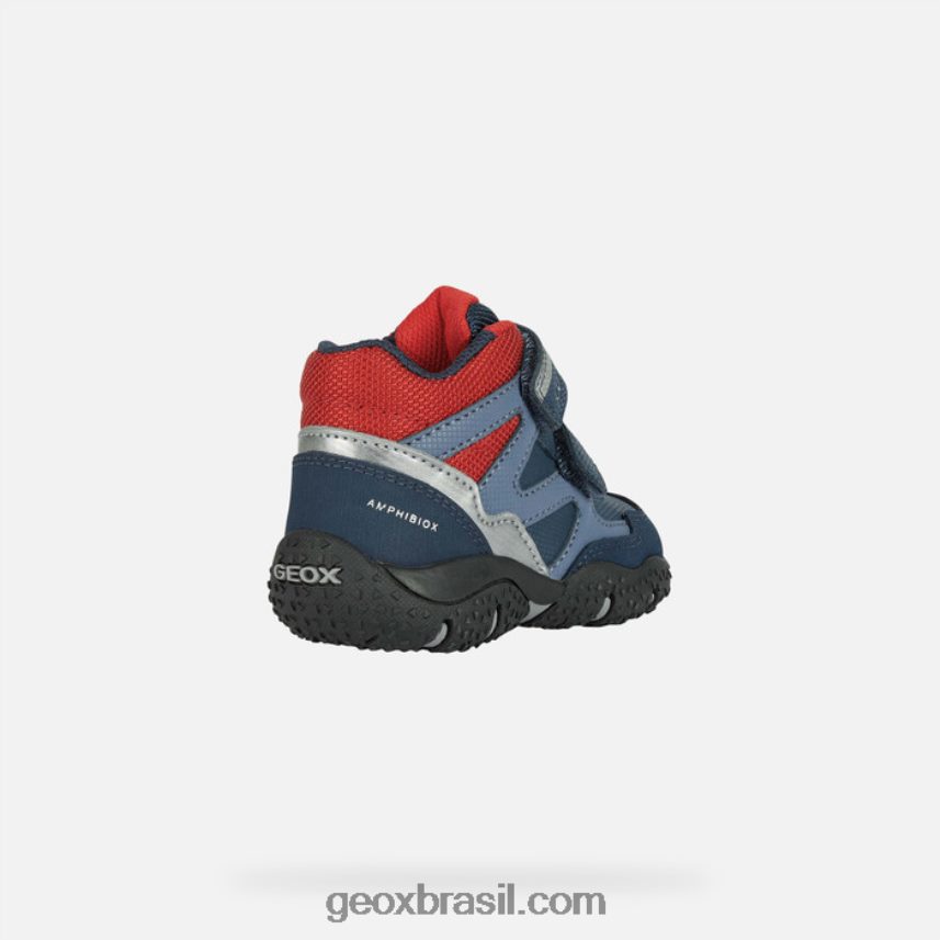 báltico abx criança marinho/vermelho Geox 28TF8X1567