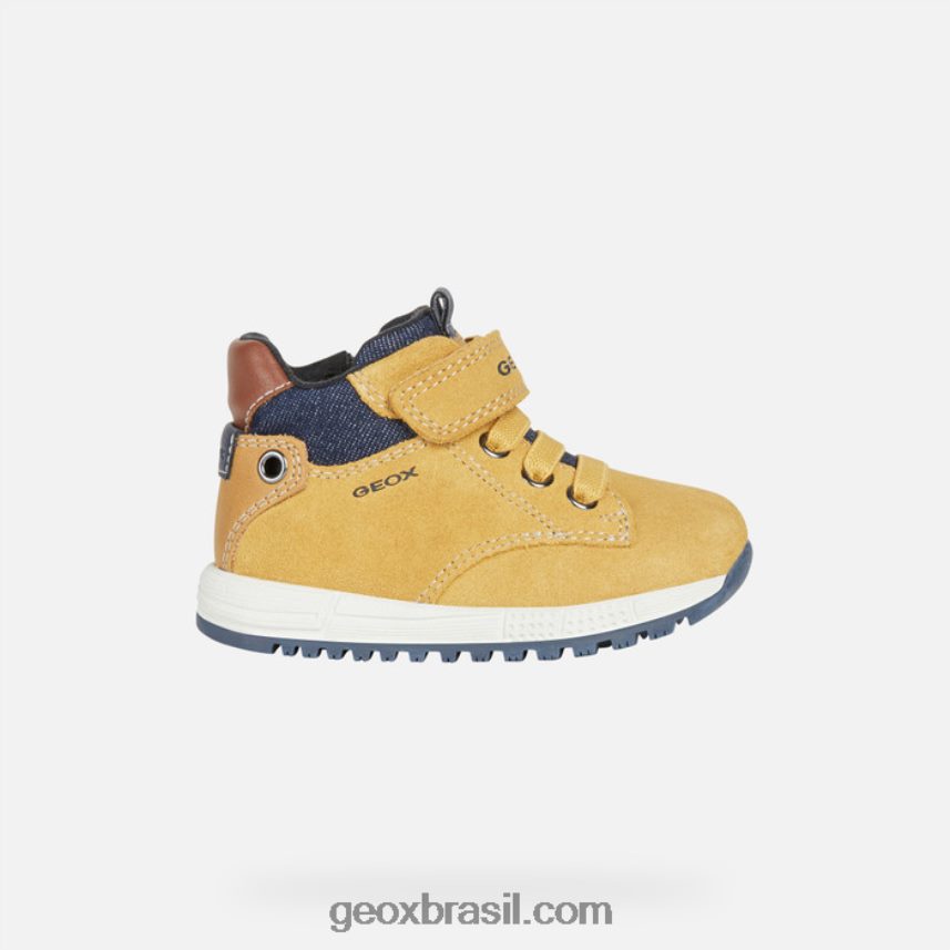 bebê alben amarelo/marinho Geox 28TF8X1475