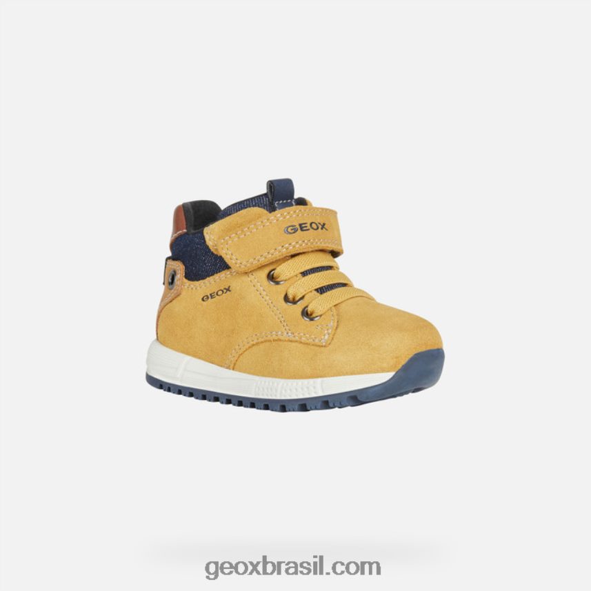 bebê alben amarelo/marinho Geox 28TF8X1475
