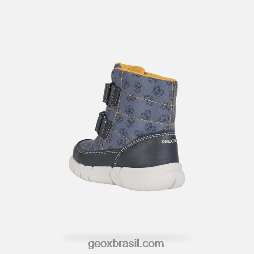 bebê flexyper abx avio/amarelo ocre Geox 28TF8X890