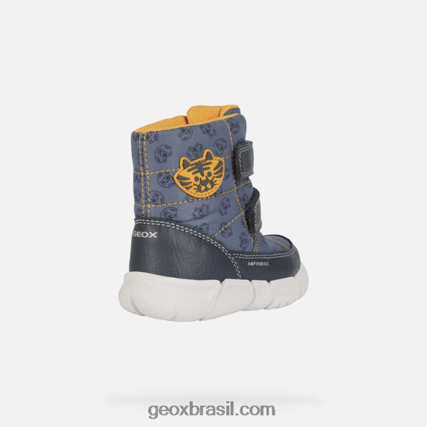 bebê flexyper abx avio/amarelo ocre Geox 28TF8X890