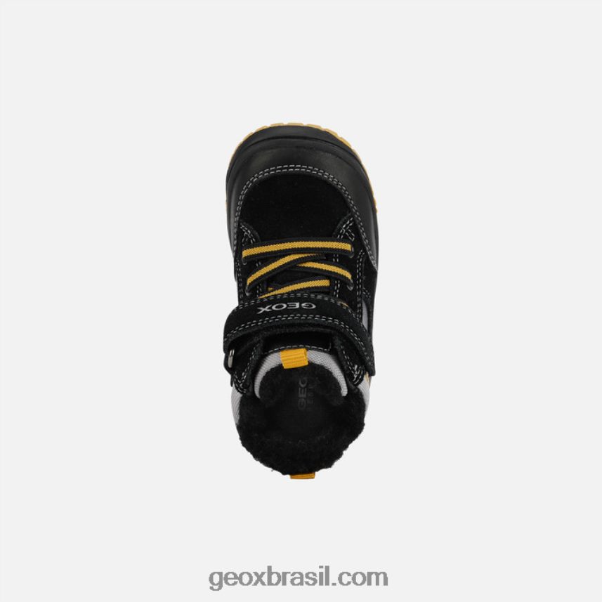 bebê omar Preto amarelo Geox 28TF8X2031