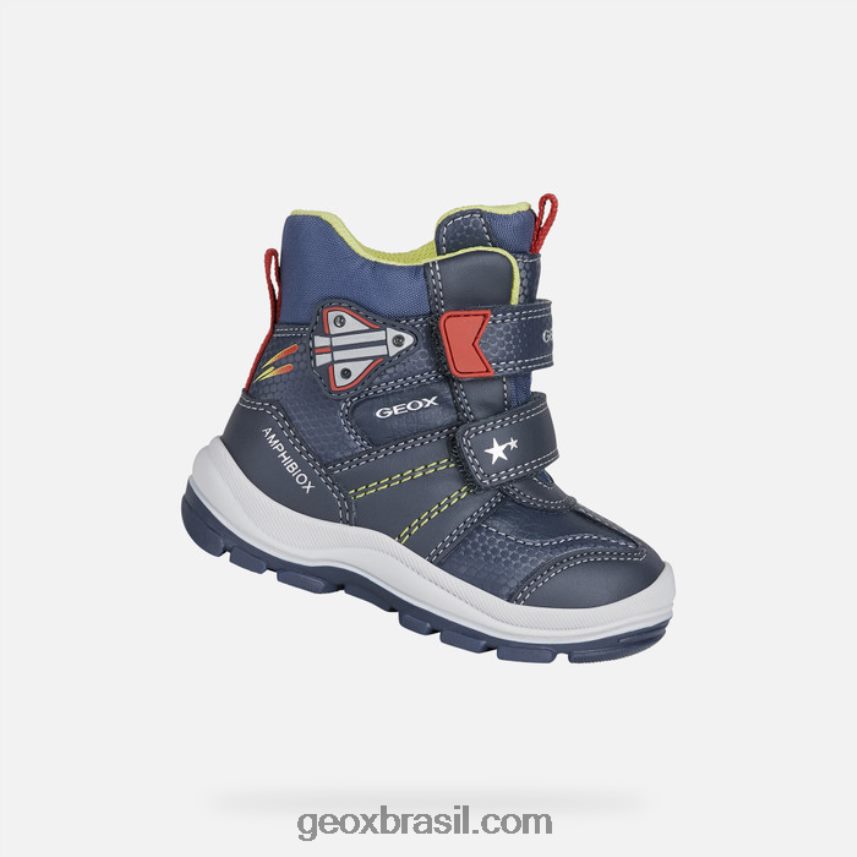 flanfil abx criança marinho/vermelho Geox 28TF8X1561
