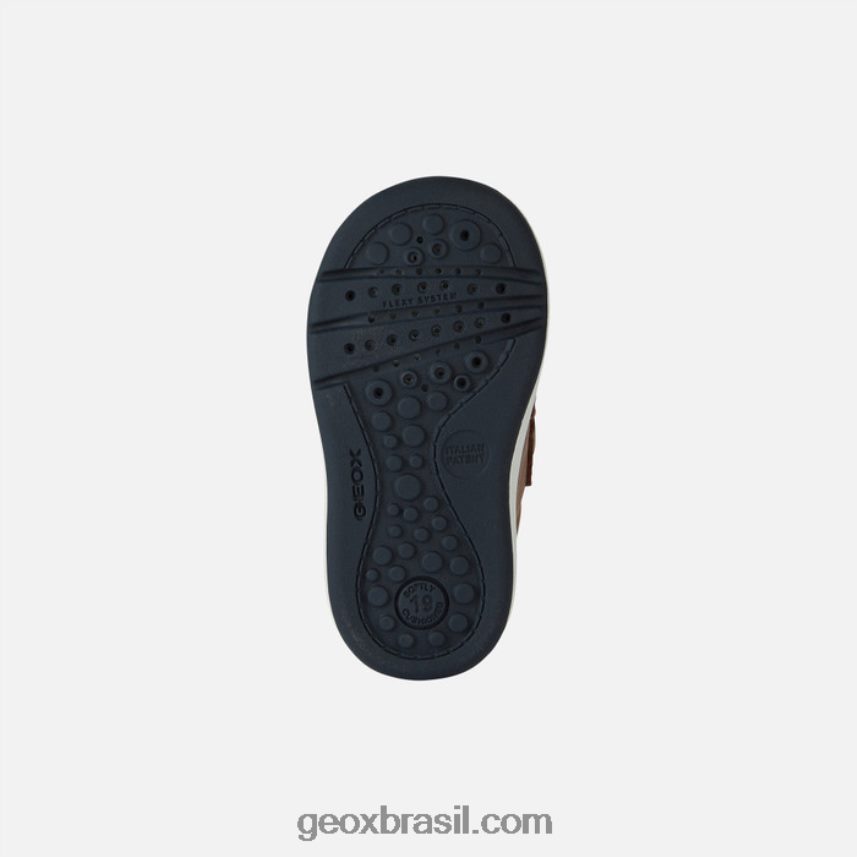 bebê grande conhaque/marinha Geox 28TF8X1449