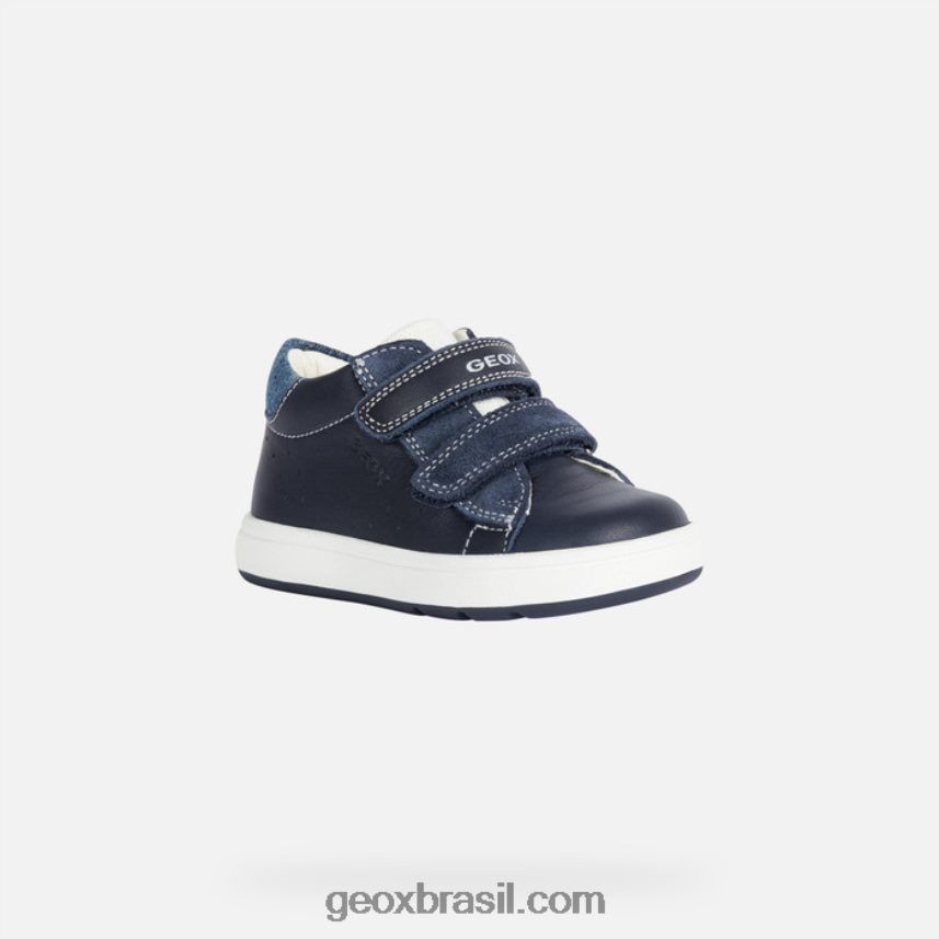 bebê grande marinho/branco Geox 28TF8X1427