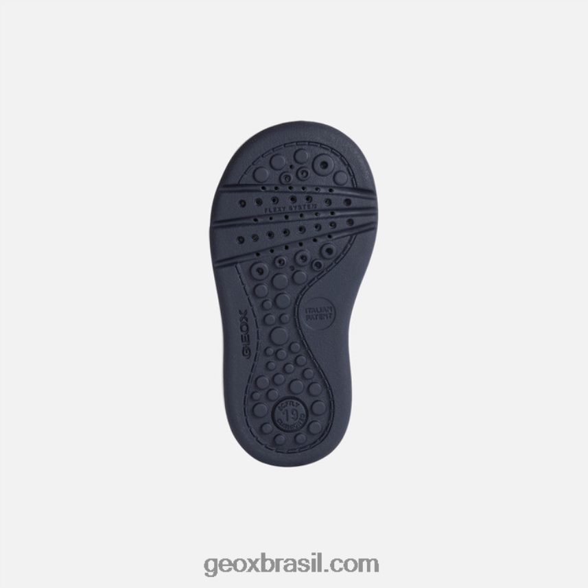 bebê grande marinho/branco Geox 28TF8X1427
