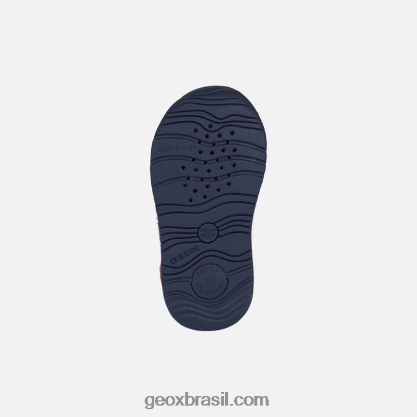 bebê rishon Marinha Branca Geox 28TF8X1507