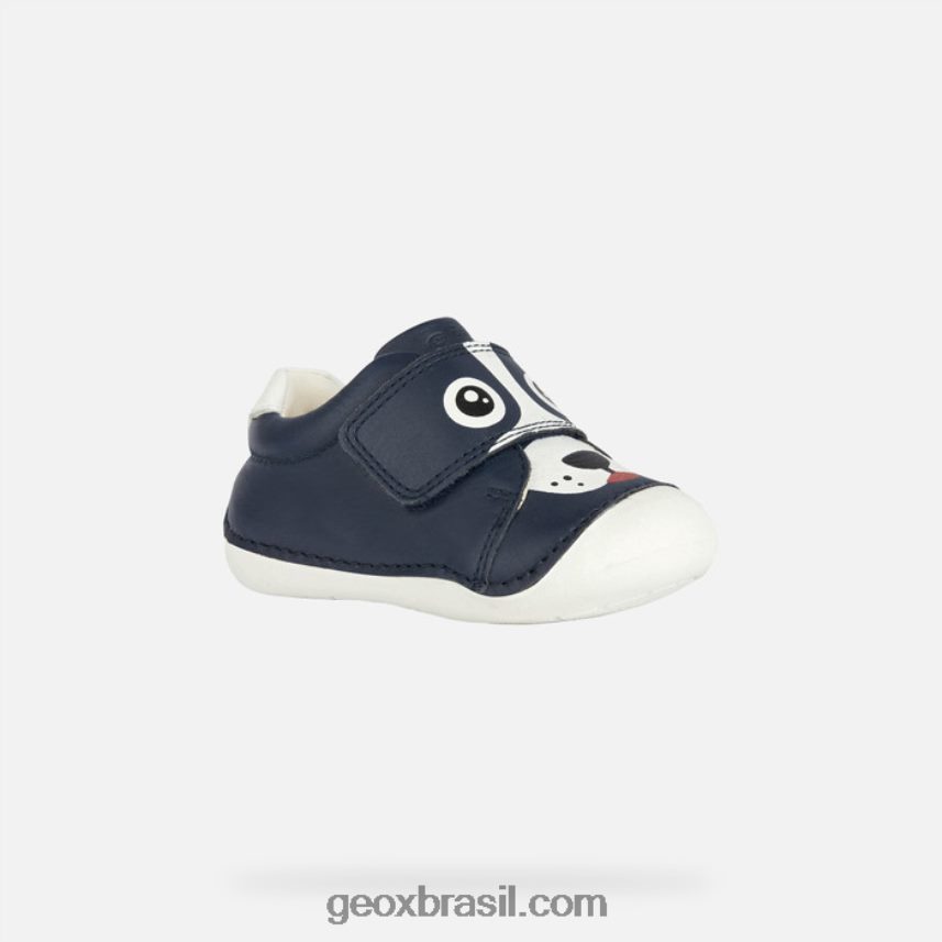 bebê tutim marinho/branco Geox 28TF8X2021