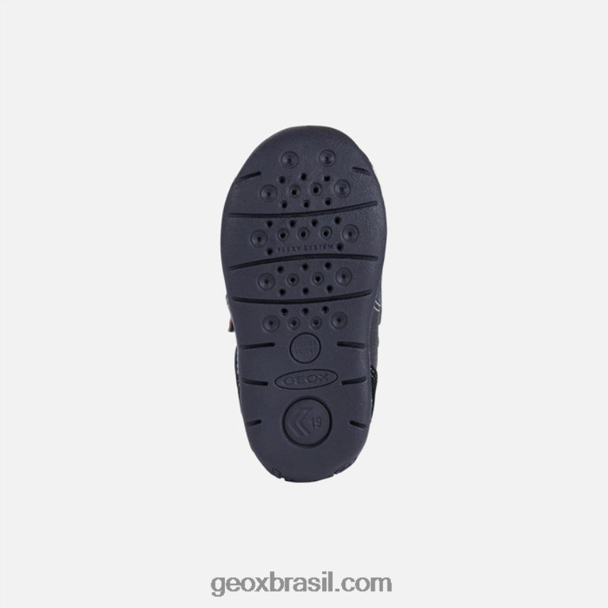 cada menino marinho/vermelho Geox 28TF8X1473