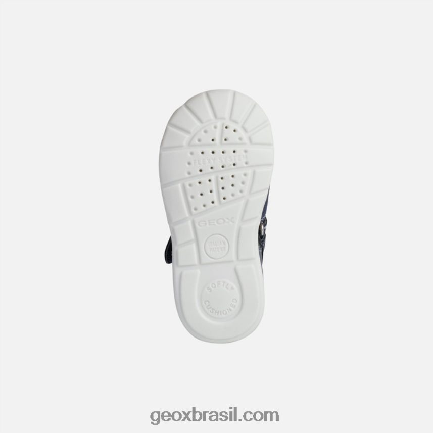 menino elthan marinho escuro/vermelho Geox 28TF8X1484