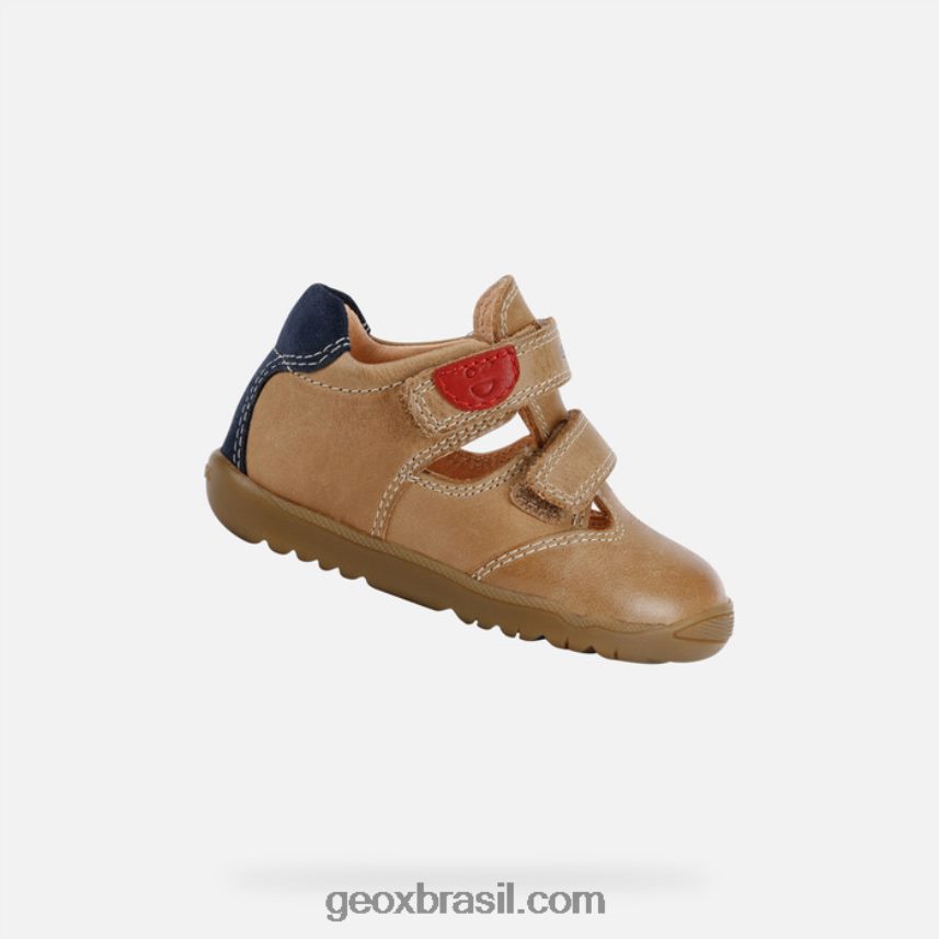 menino macchia caramelo/marinha Geox 28TF8X1590