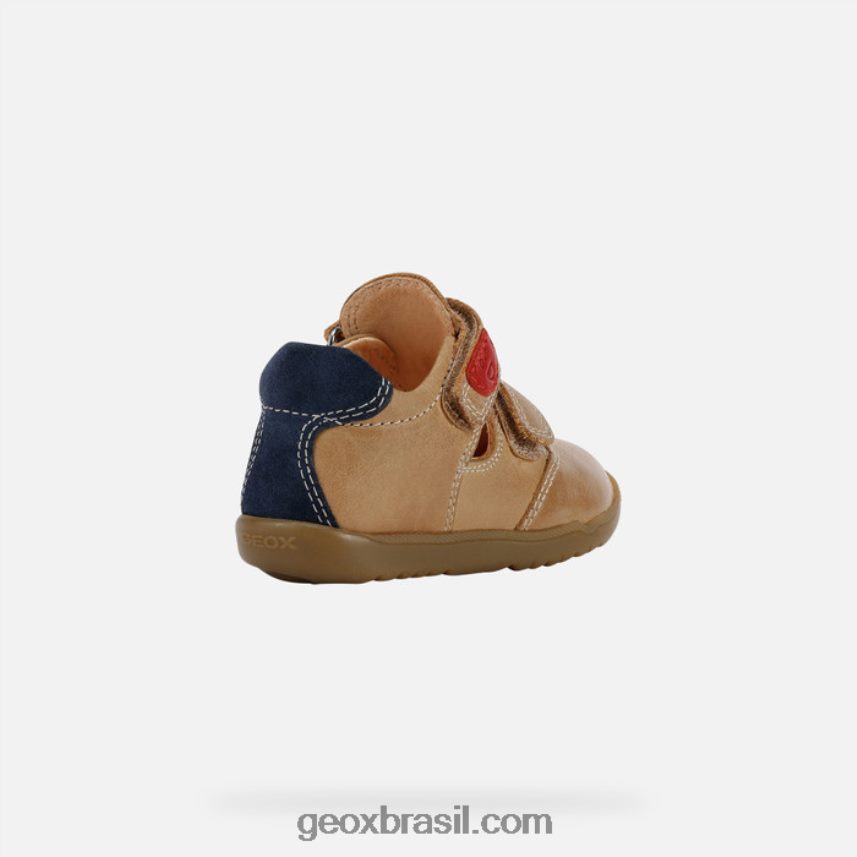 menino macchia caramelo/marinha Geox 28TF8X1590